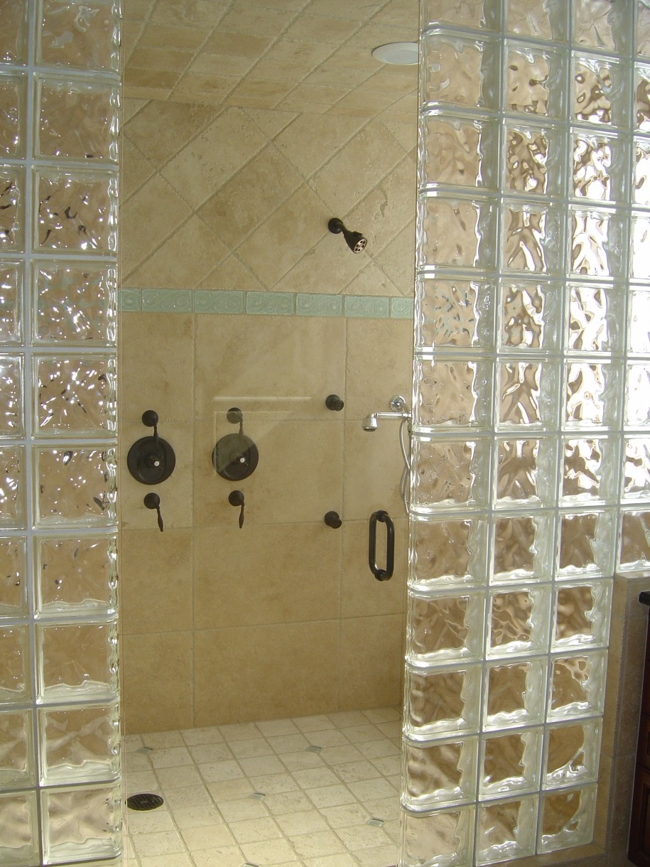 28 nice pictures of bathroom glass tile accent ideas 2020