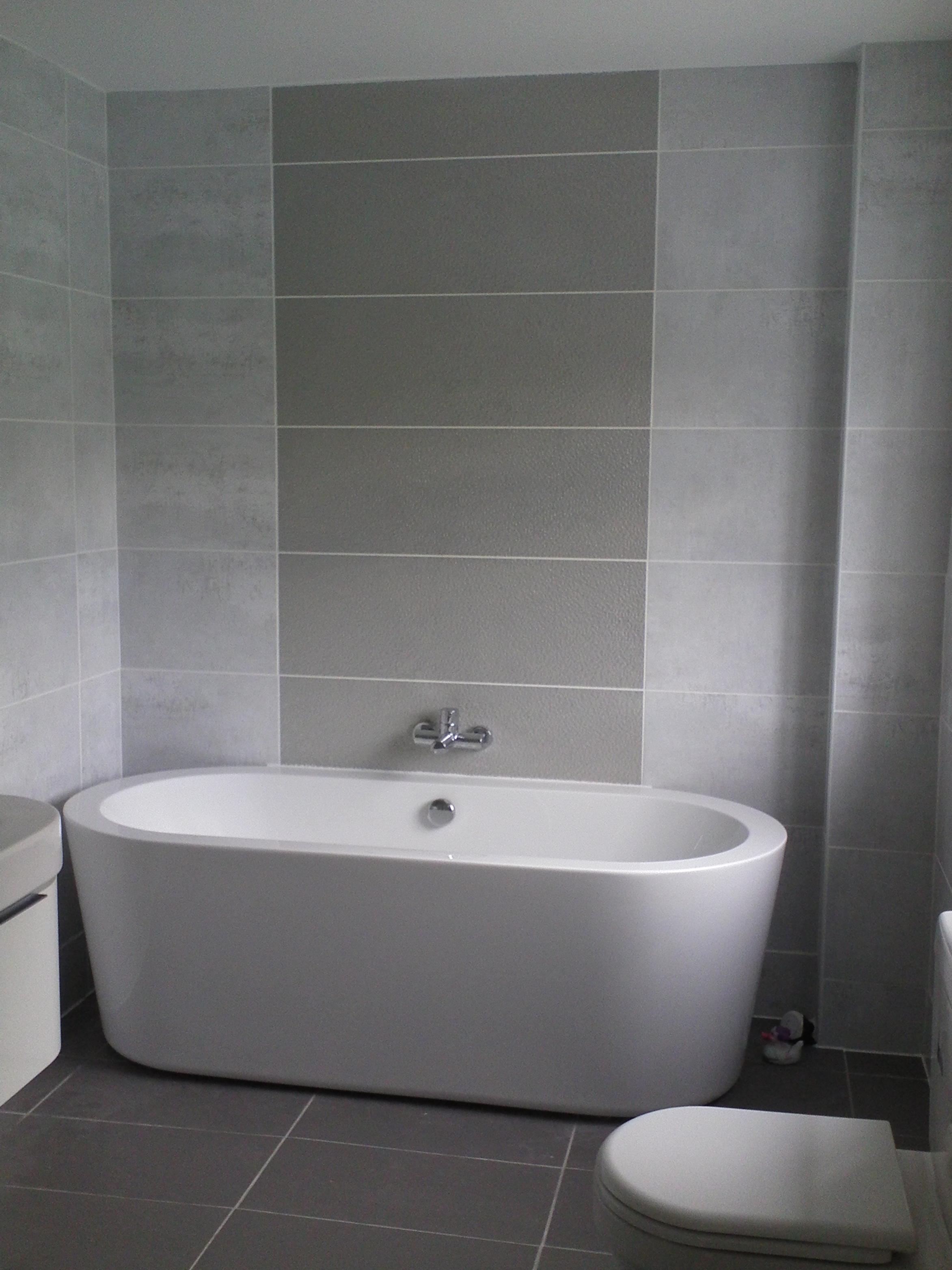 25 grey wall tiles  for bathroom  ideas  and pictures