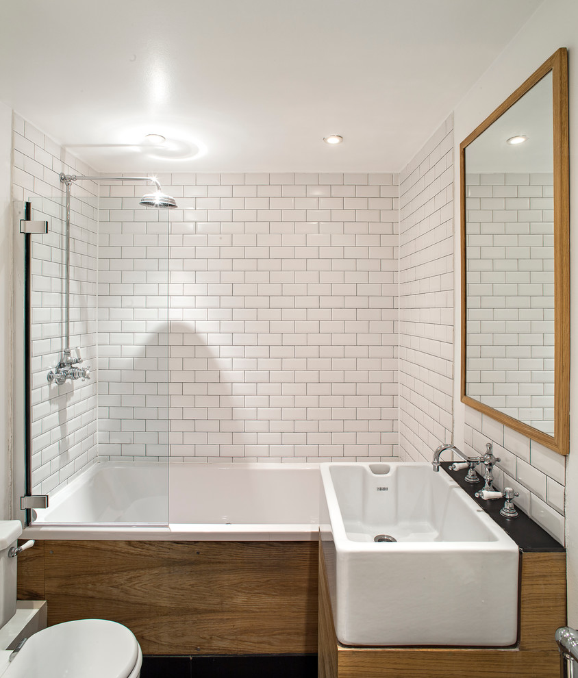 white-subway-tiles-Bathroom-Contemporary-with-belfast-sink-compact-bathroom