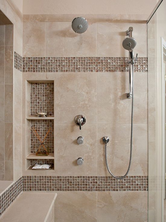 Beautiful Shower Tile Ideas Glass Cover Shower Metalic Shower