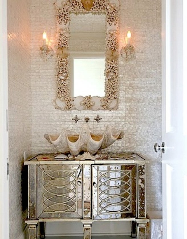 32 ideas of mosaic tile framed bathroom mirrors 2020