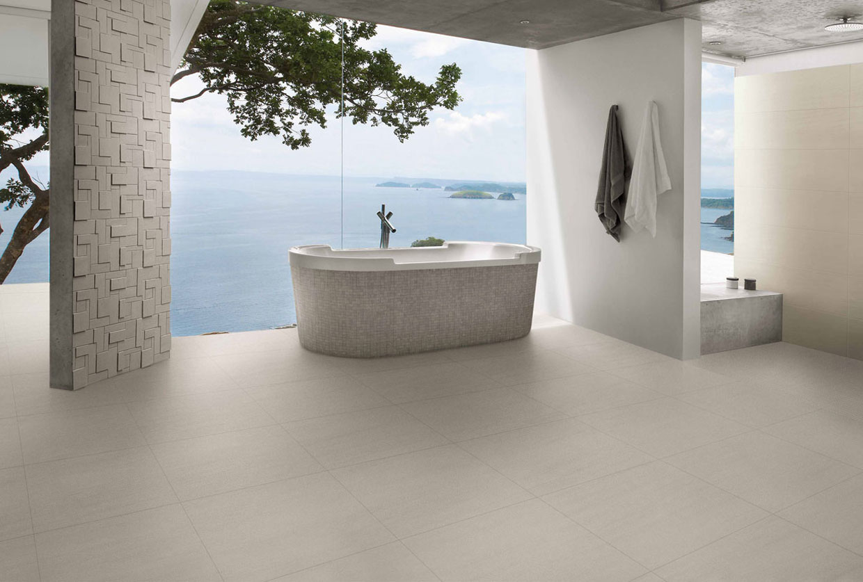 Casear emotions urban grey bathroom tiles