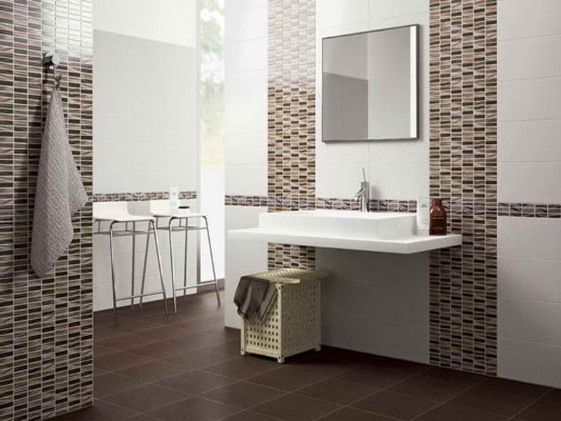 Glass-Mosaic-Tile-Patterns-For-Bathroom-Walls-with-Wall-Mirror