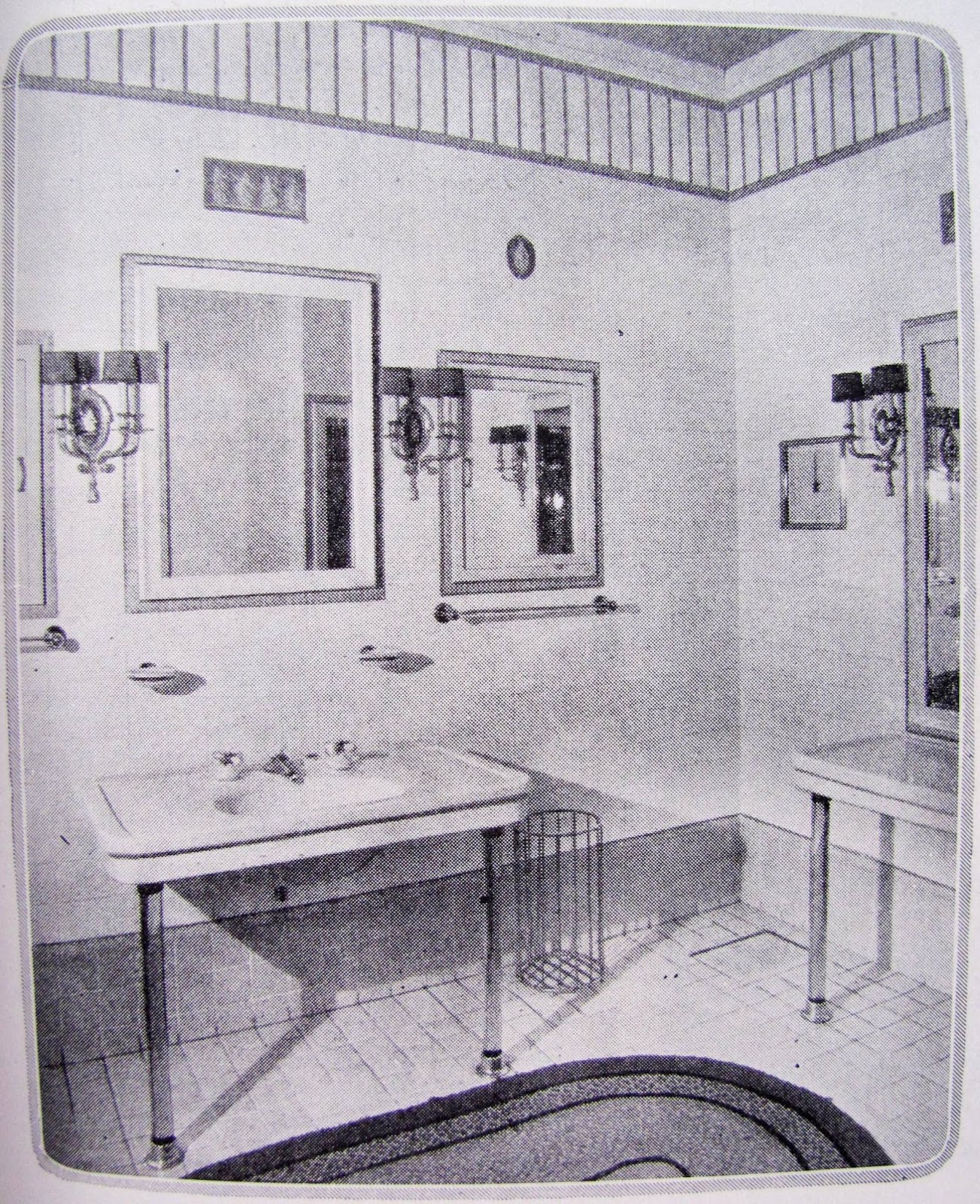 40 wonderful pictures and ideas of 1920s  bathroom  tile designs