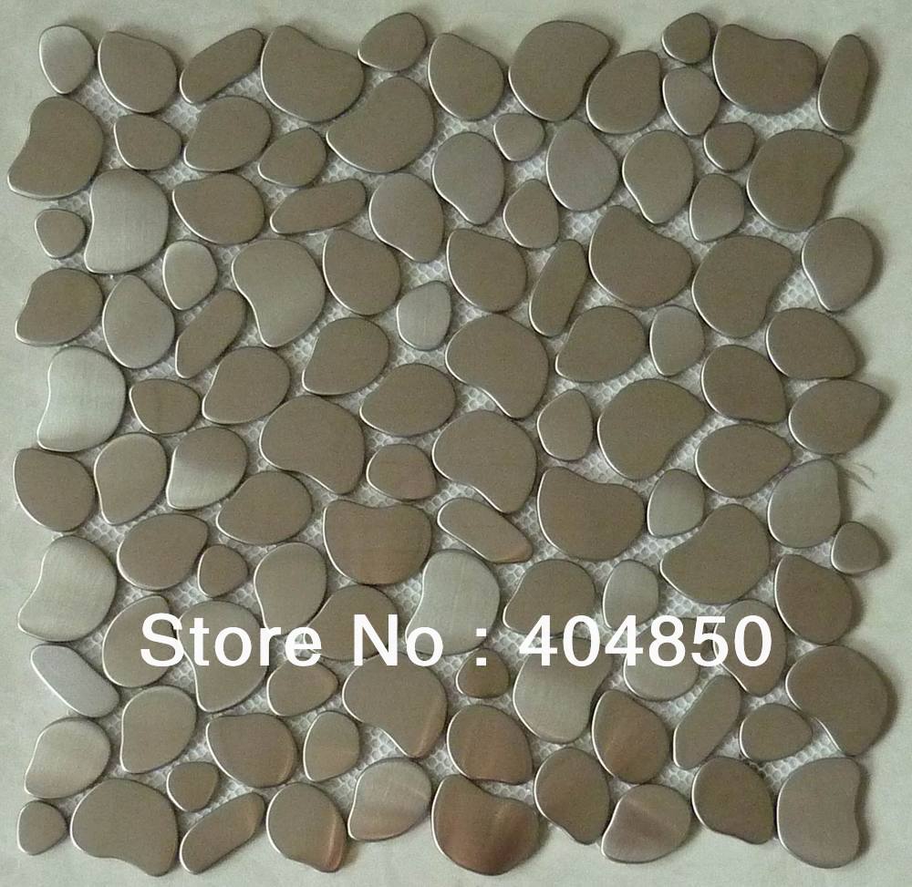 River-Rock-Pattern-Mosaic-Stainless-Steel-Tile