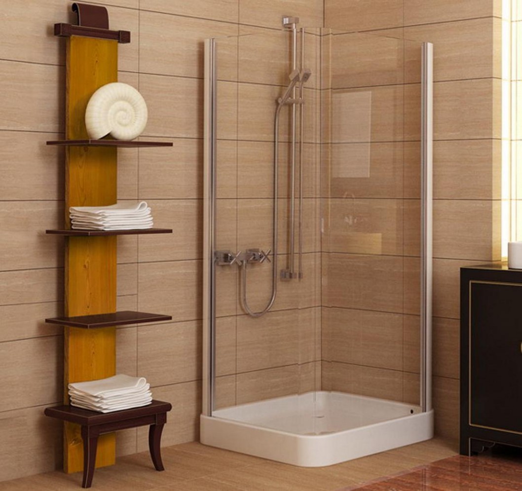 bathroom-other-vintage-bathroom-design-with-beige-laminate-tiles-and-small-transparent-shower-box-at-corner-bathroom-tile-design-ideas-photos-1058x996