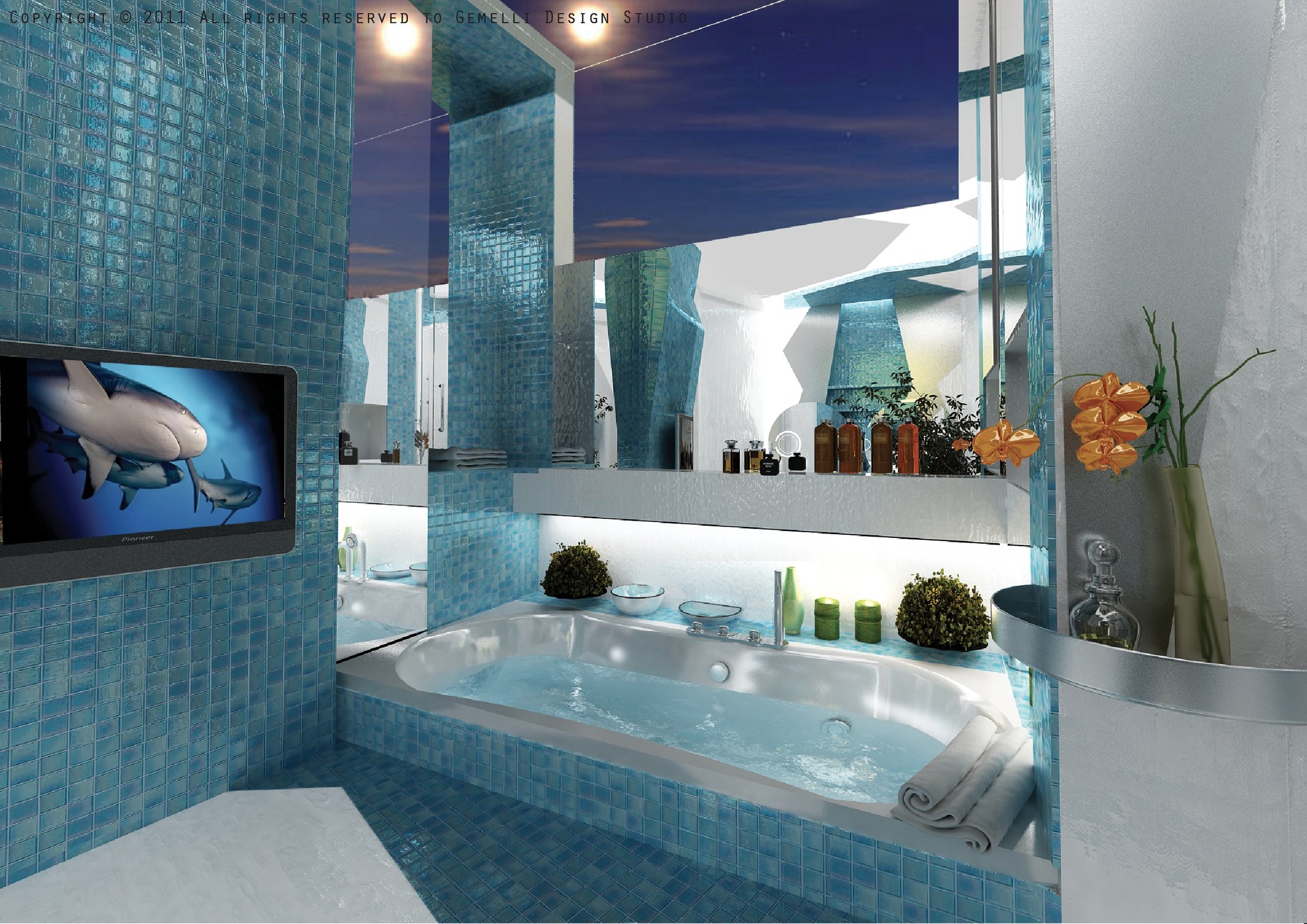 blue-mosaic-bathroom-tiles