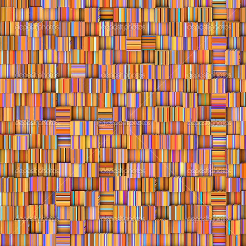 tile mosaic pattern backdrop in striped orange purple