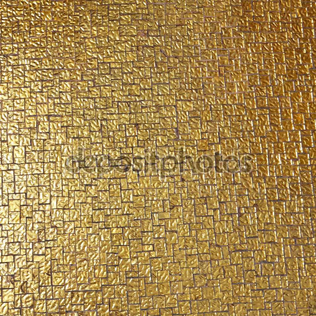 Gold tiles