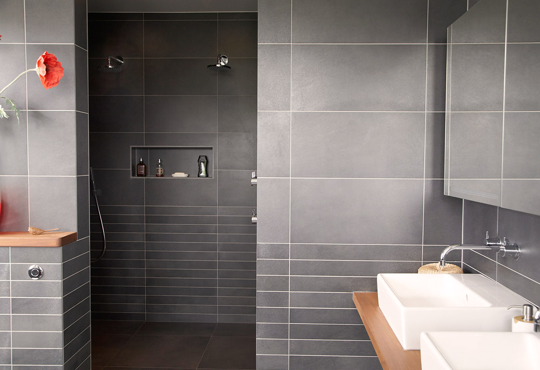 32 good ideas and pictures of modern bathroom tiles