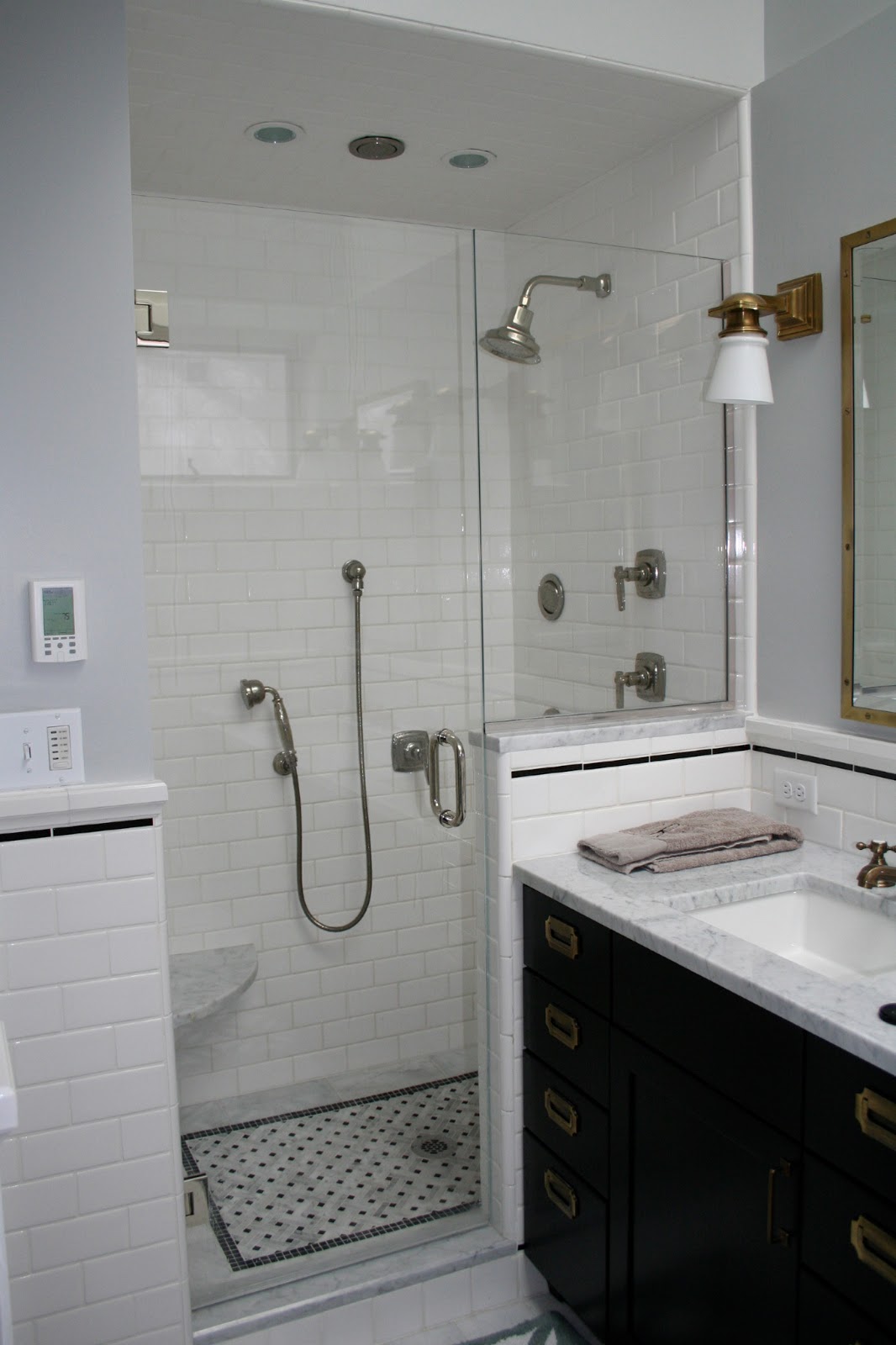floor-design-amazing-white-bathroom-design-ideas-with-white-marble-basketweave-tile-bathroom-floor-including-white-tile-bathroom-wall-and-steel-dual-shower-beautiful-white-marble-basketweave-tile-for