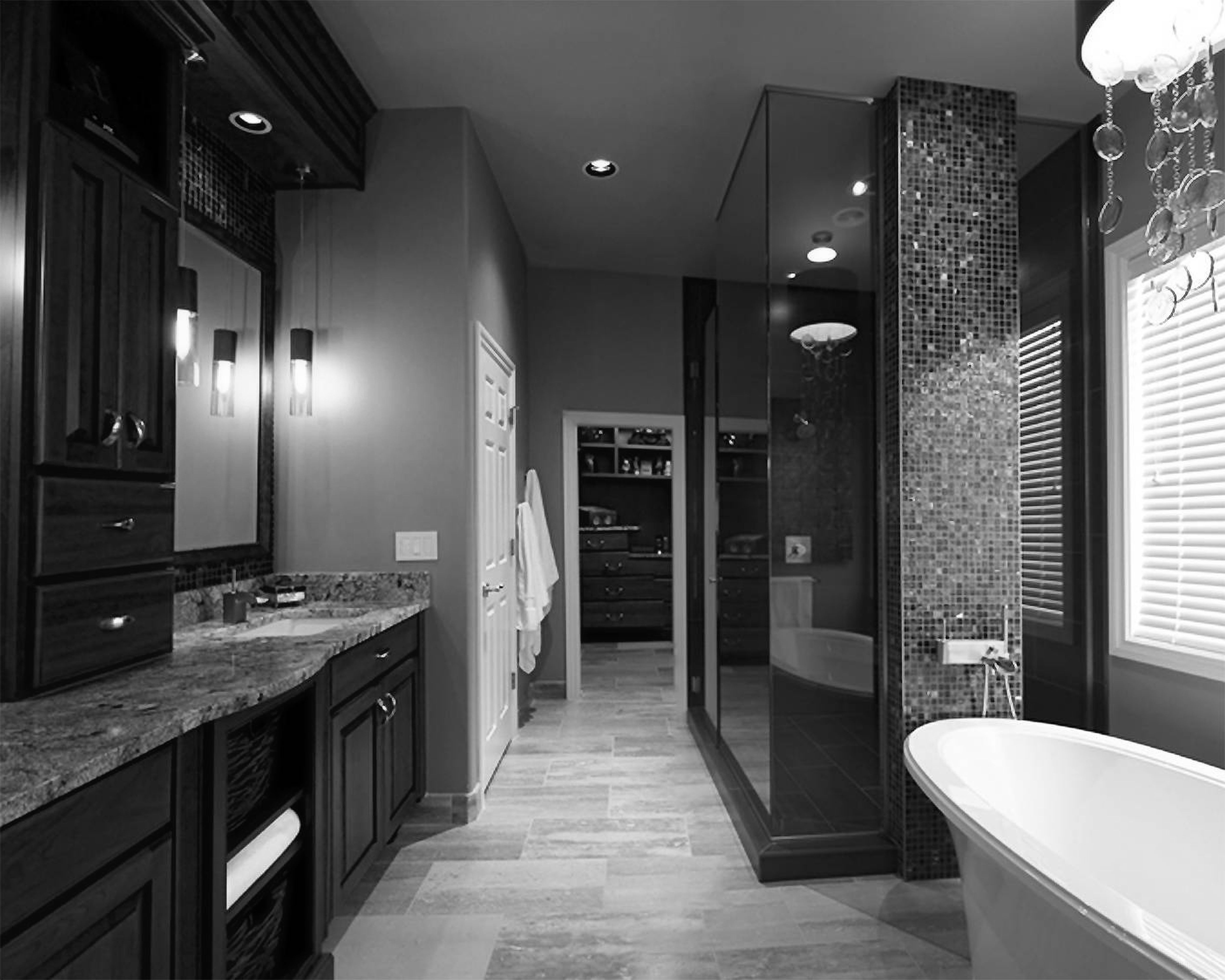 inspiration-bathroom-inspiring-marble-bathroom-floor-tile-ideas-with-white-soaking-bathtub-as-well-as-black-wooden-vanity-mirror-in-halley-black-and-white-bathroom-decors-20-exceptional-black-and-whi