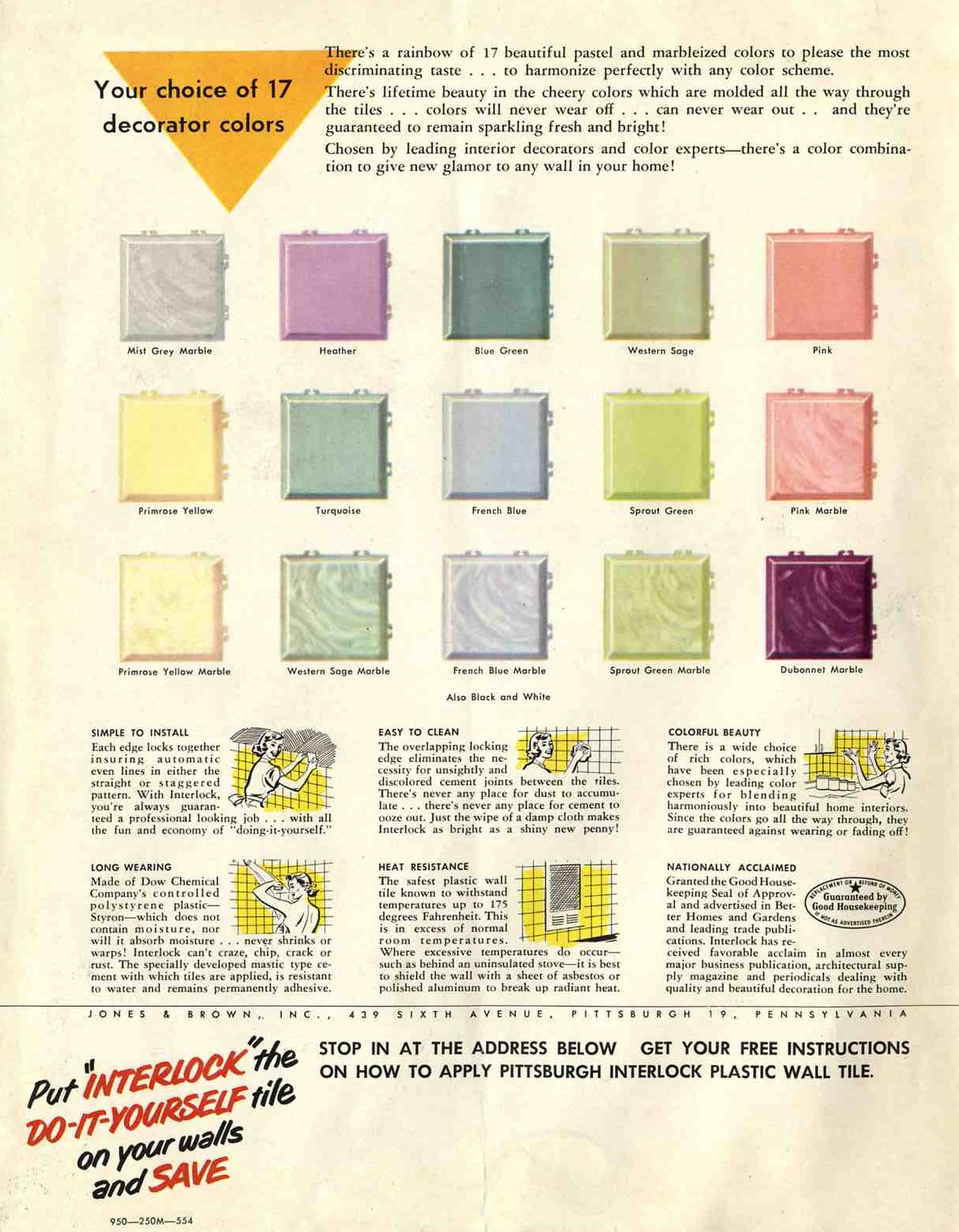 plastic-wall-tiles-from-pittsburgh-company-in-17-colors