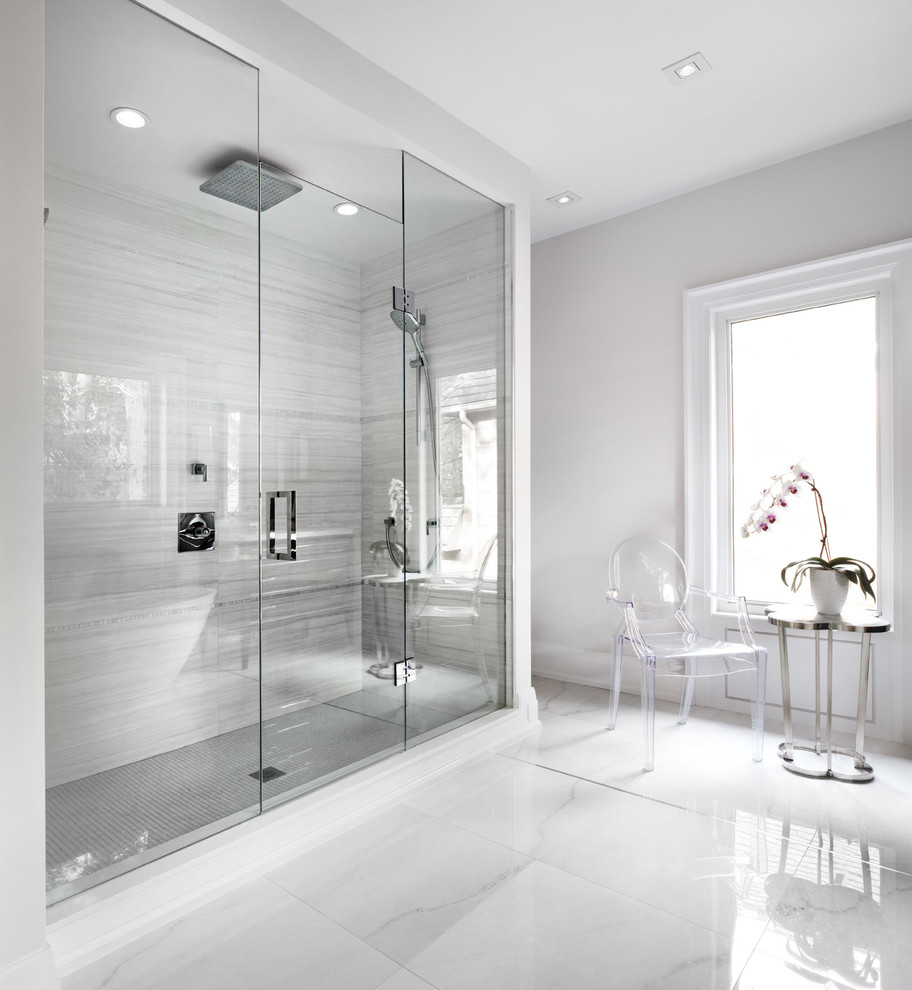 porcelain-tile-shower-Bathroom-Contemporary-with-acrylic-armchair-acrylic-chairs