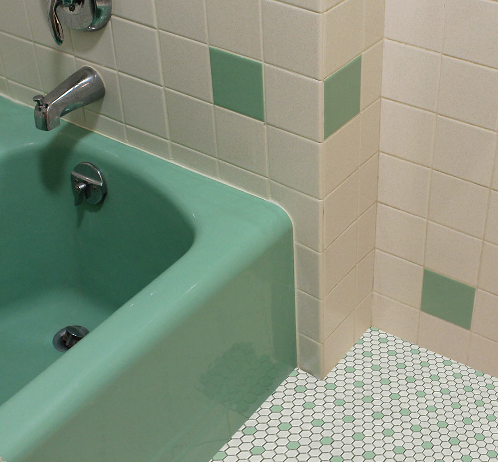 vintage-green-bathroom-white-and-green-hex-tile
