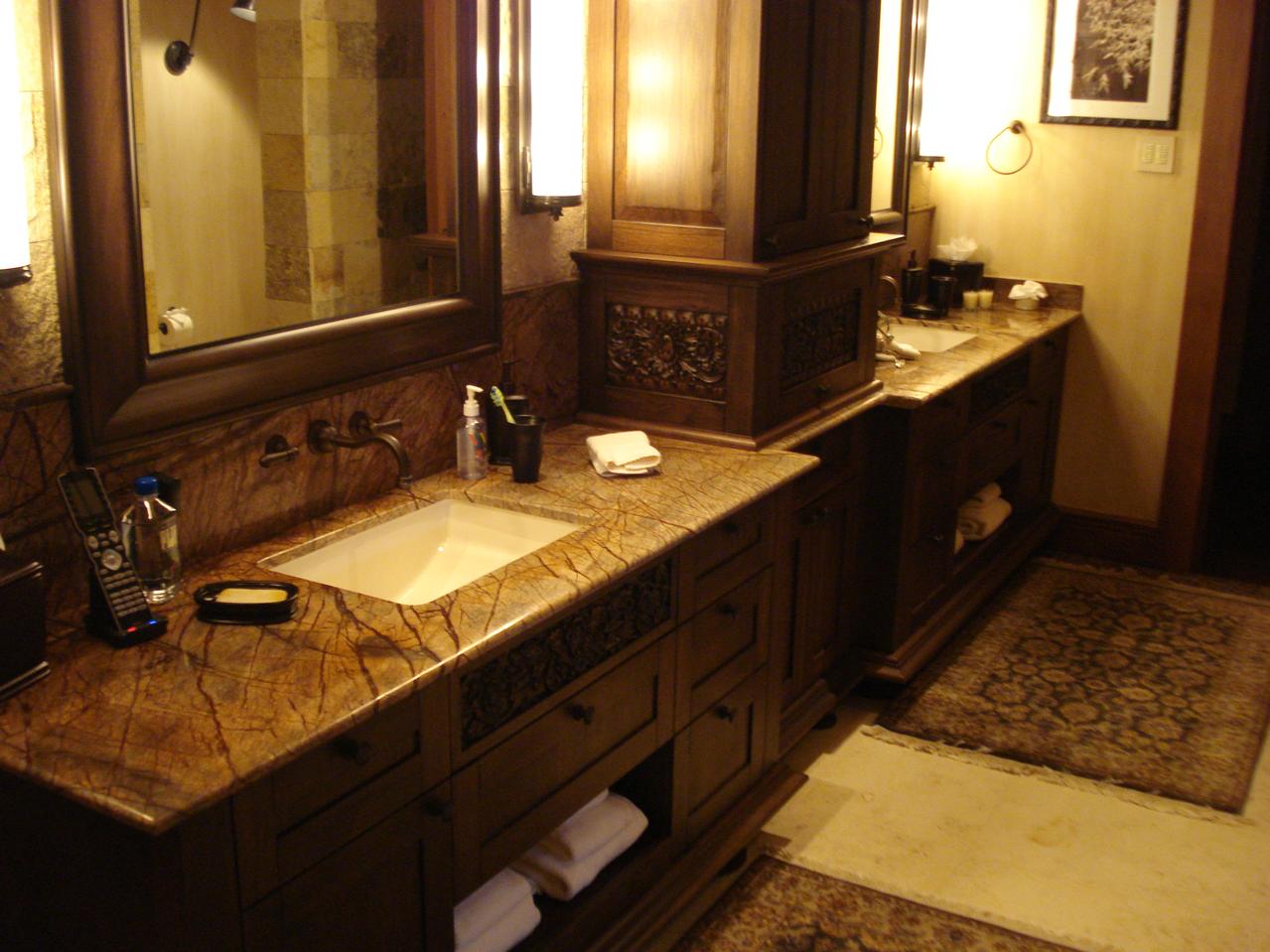 32 interesting bathroom countertop granite tile picture ...