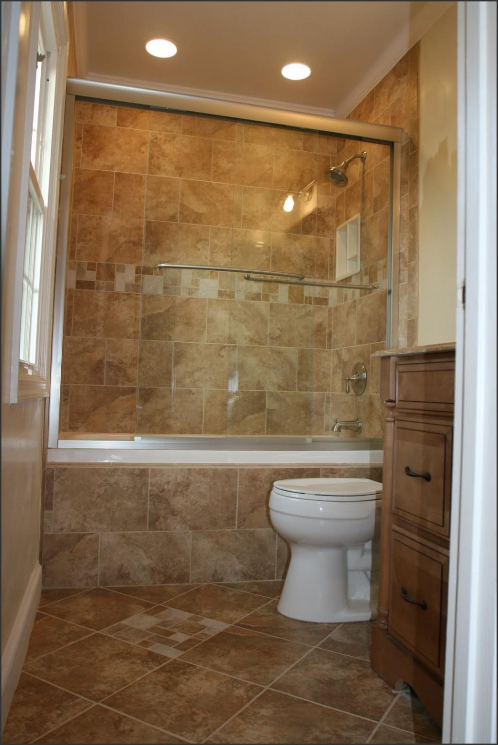 34 great pictures  and ideas of neutral bathroom  tile  