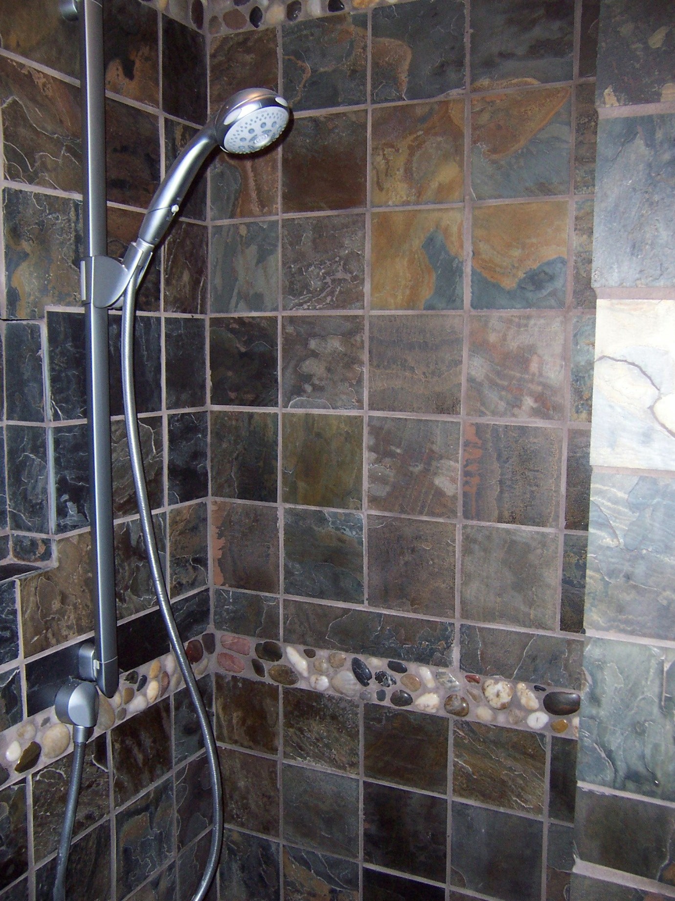 29 slate bathroom  tile  pictures 2019