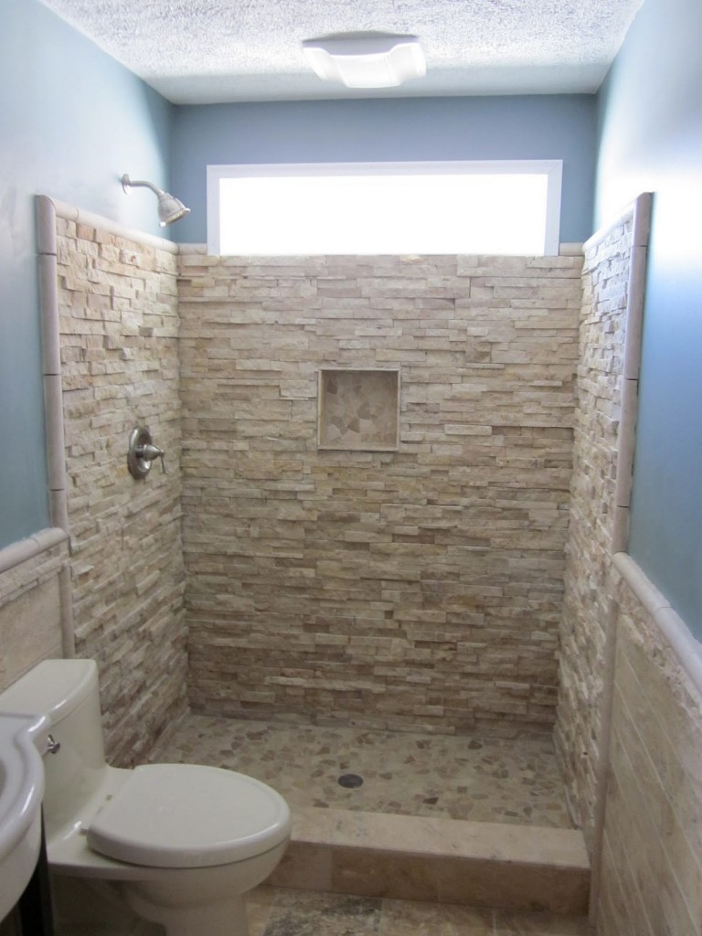 bathroom-good-looking-small-bathroom-decoration-using-light-blue-bathroom-wall-paint-including-cream-pebble-bathroom-shower-floor-and-white-stone-tile-shower-wall-ideas-astounding-image-of-bathroom-s