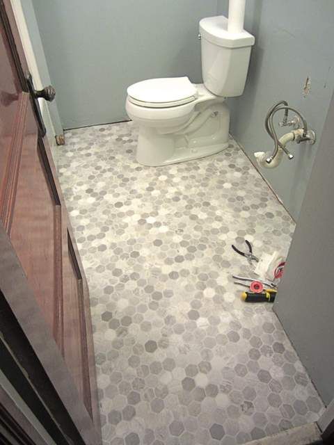 30 Ideas for hexagon ceramic bathroom tile 2020