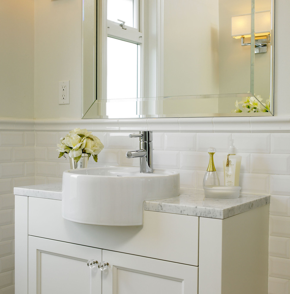 Appealing-Bathroom-Traditional-design-ideas-for-Beveled-Subway-Tile-Image-Gallery