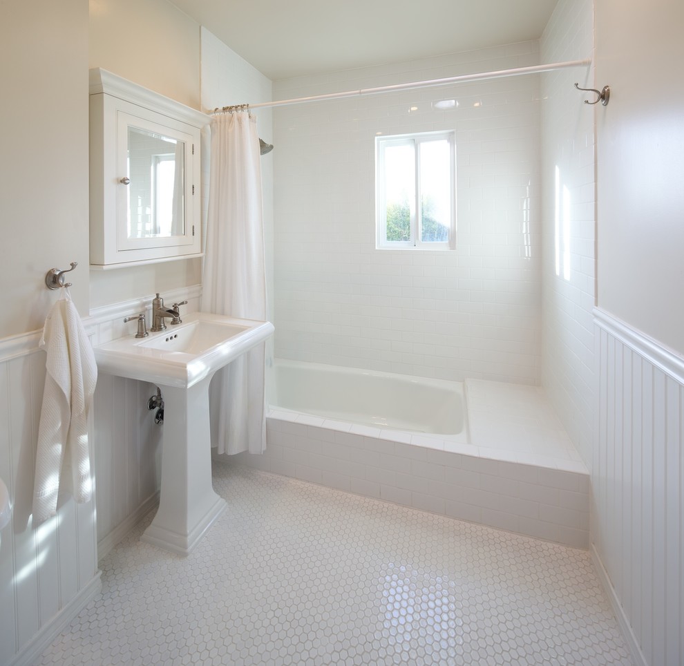 Bewitching-Bathroom-Contemporary-design-ideas-for-White-Wainscoting-Decorating-Ideas