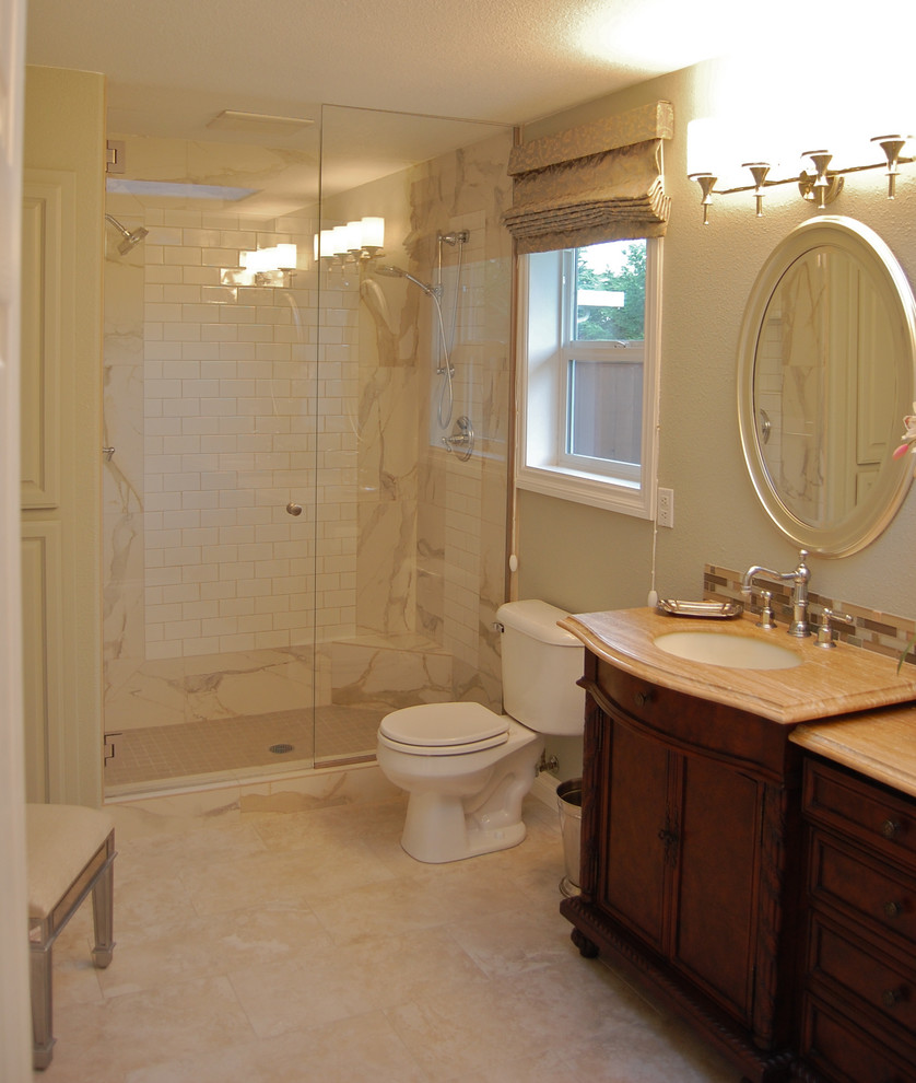 Good-Looking-Porcelain-Floor-Tile-home-remodeling-Traditional-Bathroom-Portland