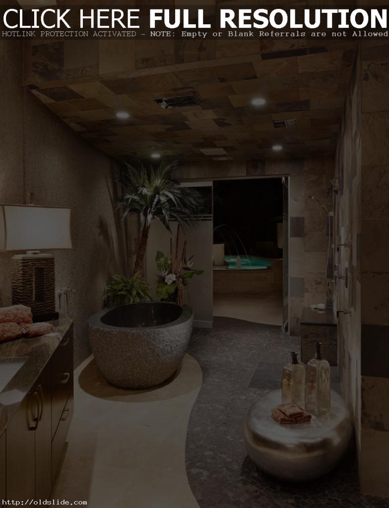 Luxury-bathroom-design-ideas-with-stone-master-bathtub