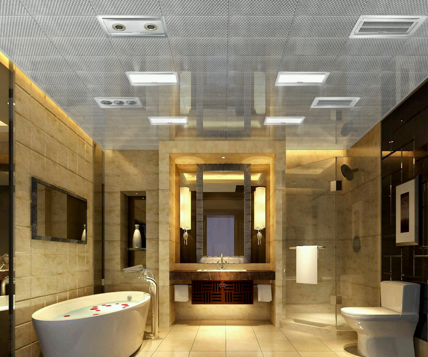 bathroom-ceiling-tiles-design-ideas-modern