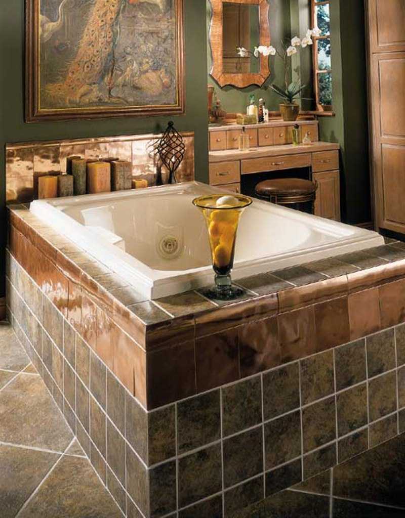 bathroom-marvelous-image-of-bathroom-decoration-using-brown-stone-high-end-bathroom-tile-including-limestone-bathtub-surround-and-vintage-light-green-bathroom-wall-paint-interactive-high-end-tile-bat