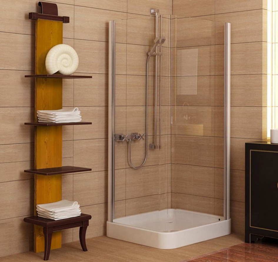 bathroom-new-decorative-bathroom-tile-ideas-for-small-bathrooms-complete-with-shower-pan-plus-glass-wall-and-brown-towel-racks-and-combine-with-brown-floor-small-bathroom-tile-ideas-designs-945x890