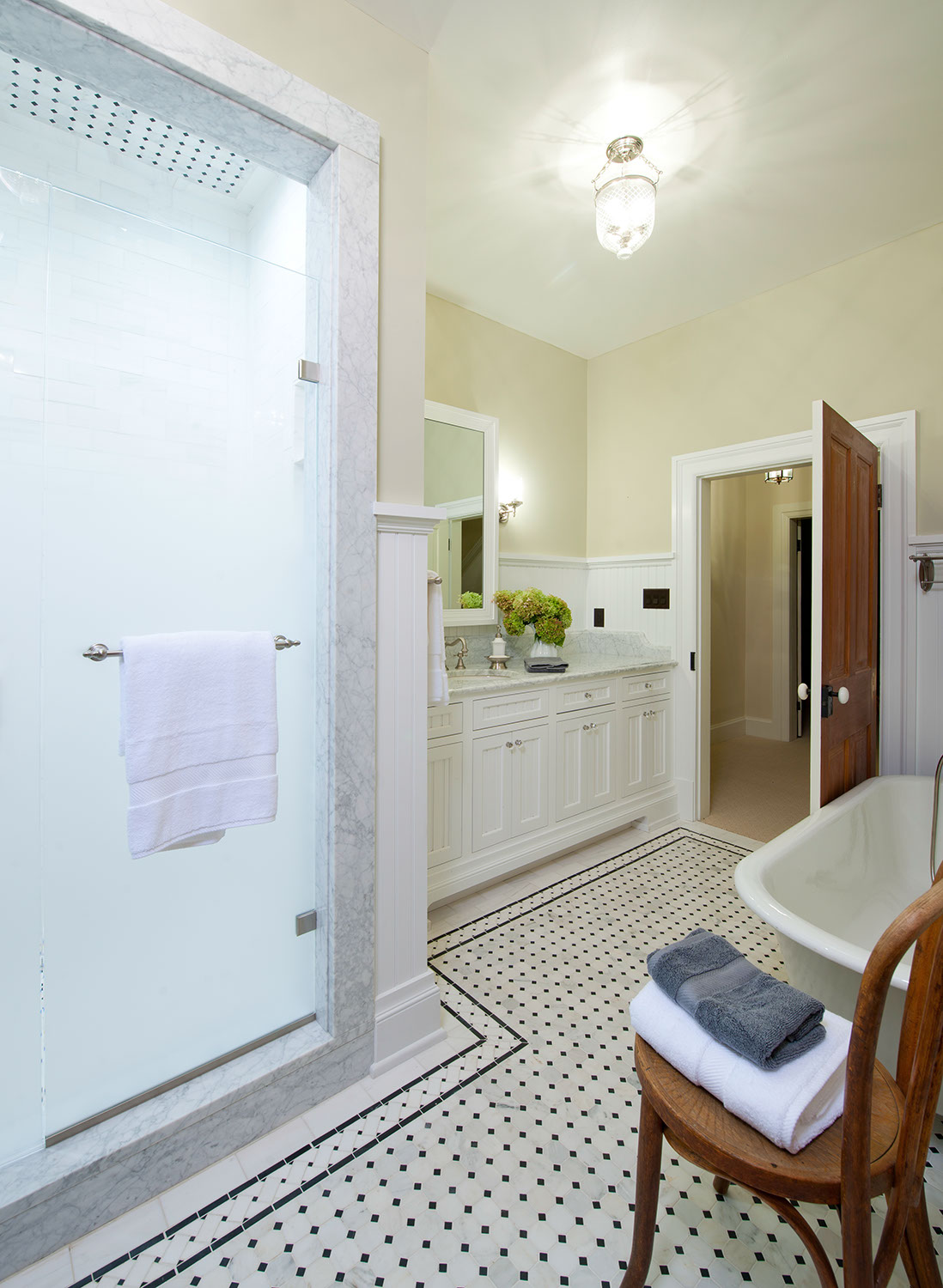 bathroom-with-white-tile-floor