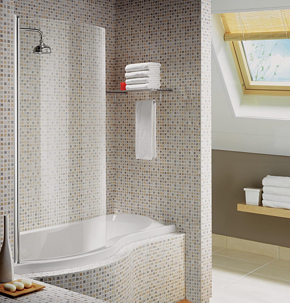decorating-ideas-bathroom-floor-design-lovely-bathroom-design-with-shower-tile-pattern-interior-design-ideas-using-rectangular-soaking-bathtub-and-frameless-glass-shower-door-with-chrome-fixed-round