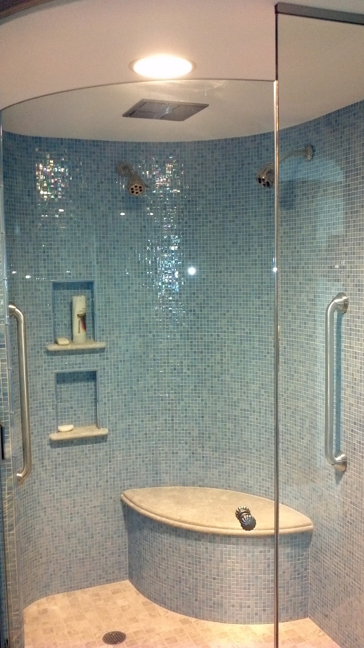 25 great ideas and pictures of iridescent bathroom  tiles  2022