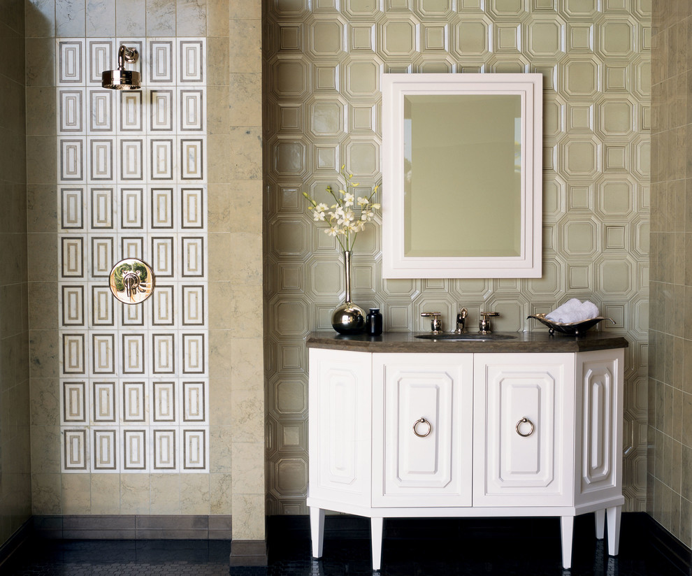 kohler-memoirs-toilet-Bathroom-Contemporary-with-decorative-tile-wall-