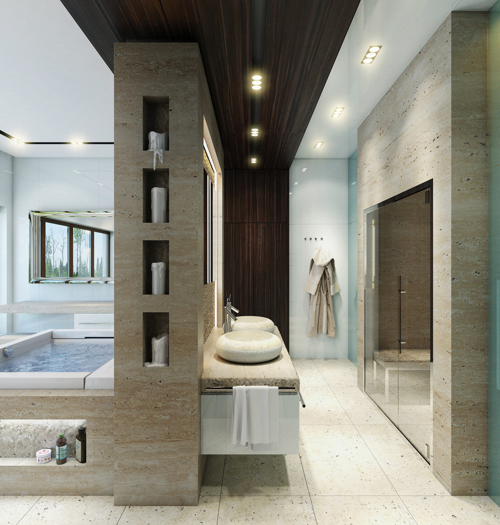 luxury-bathroom-layout-design-ideas-using-cream-marble-tile-ceilings-lamp-marble-wall-layer-white-porcelain-ceramics-tile-glass-rectangular-mirror-wooden-storage-luxury-bathrooms-bathroom-elegant-lu