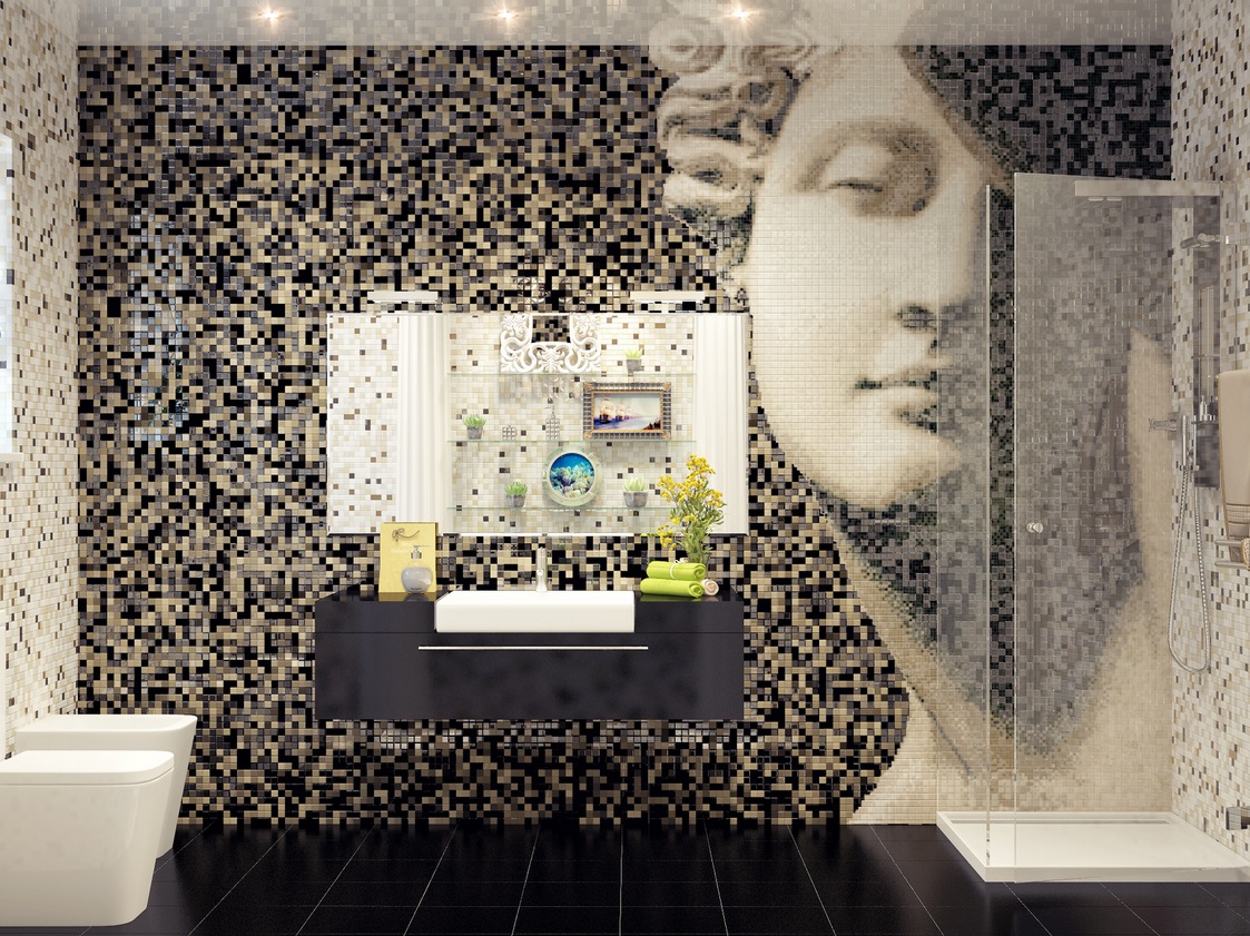 stunning-mosaic-tile-arrangement-creates-an-art-wall-in-this-bathroom-best-design-mosaic-tile-bathroom-feature-wall