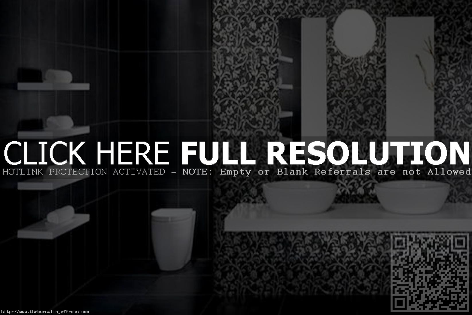 wonderful-luxury-bathroom-design-displaying-modern-bathroom-tiles-black-white-monochromatic-color-schemes