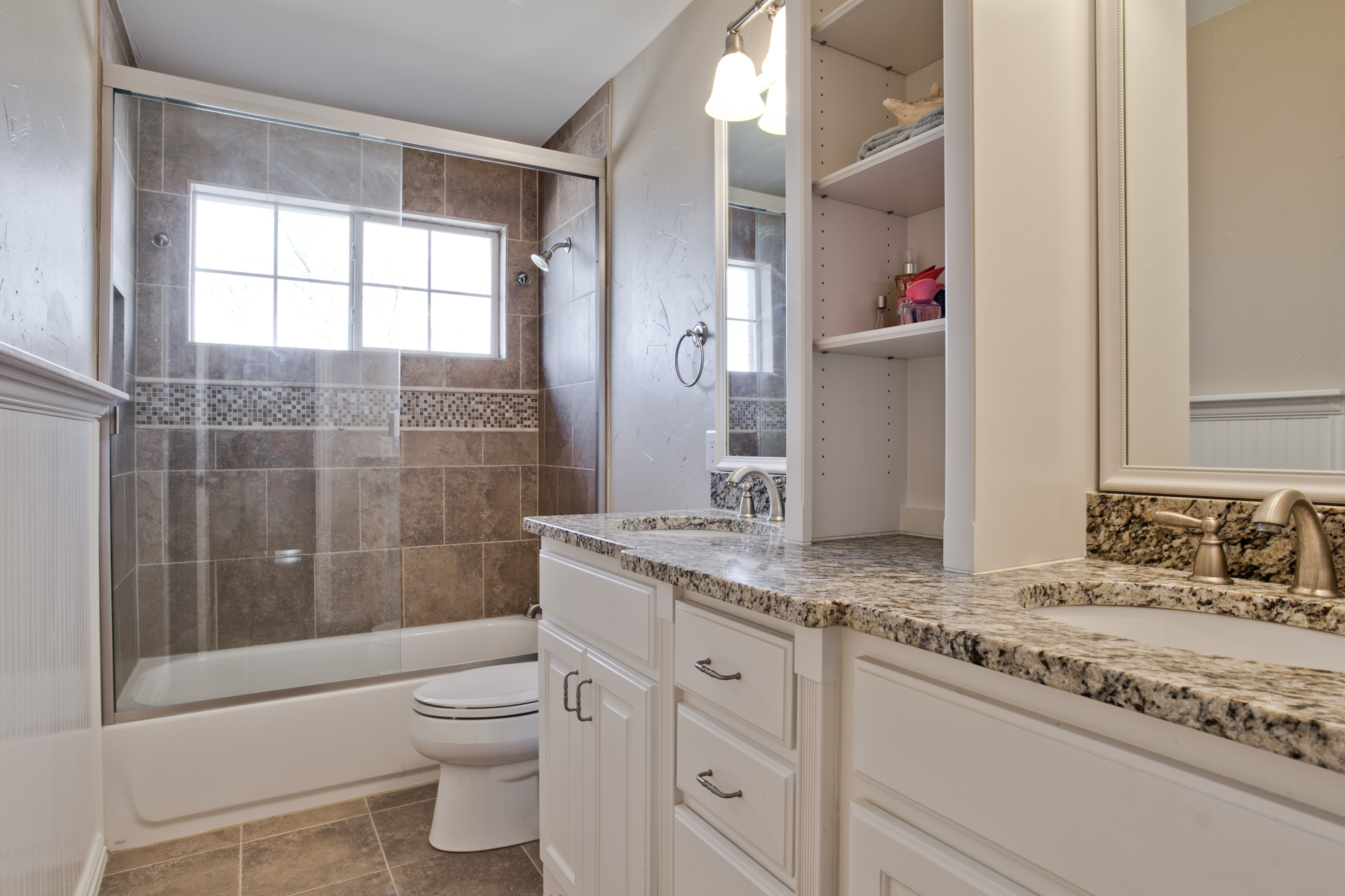 50-Smart-Bathroom-Storage-Ideas-with-White-Woods-Materials-And-Target-Shelves-Also-Drawers-Storage-With-Grey-Granite-On-Tops-Single-Sink-Ideas