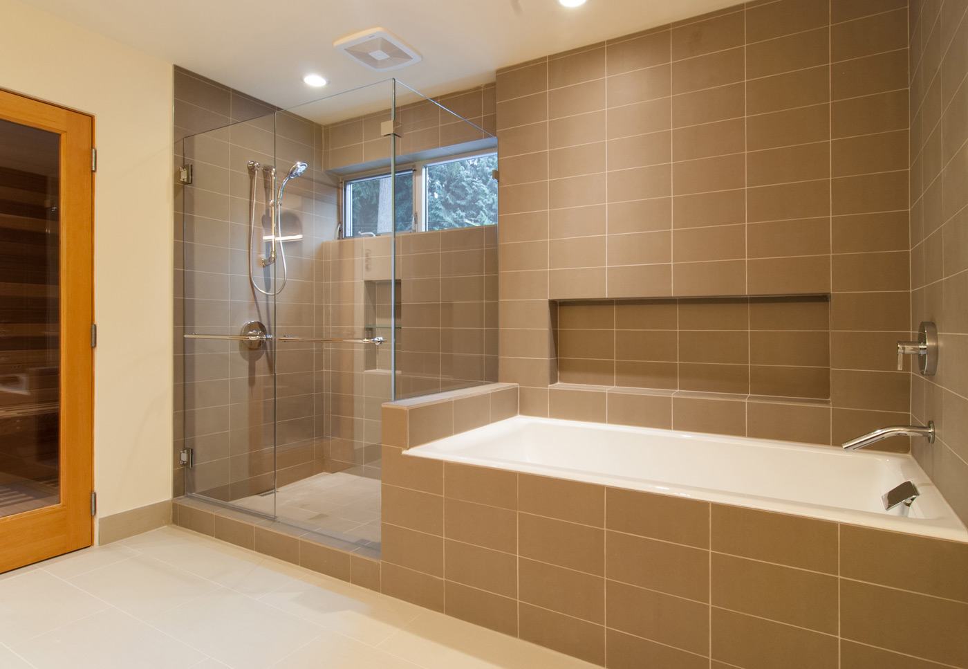 Luxury-tile-bathroom-accessories-and-bathroom-greats-elegant-brown-wall-ceramics-tile-bathroom-with-elegance-bathtub-shower-doors-decorative-tile-bathroom-ideas-for-your-home