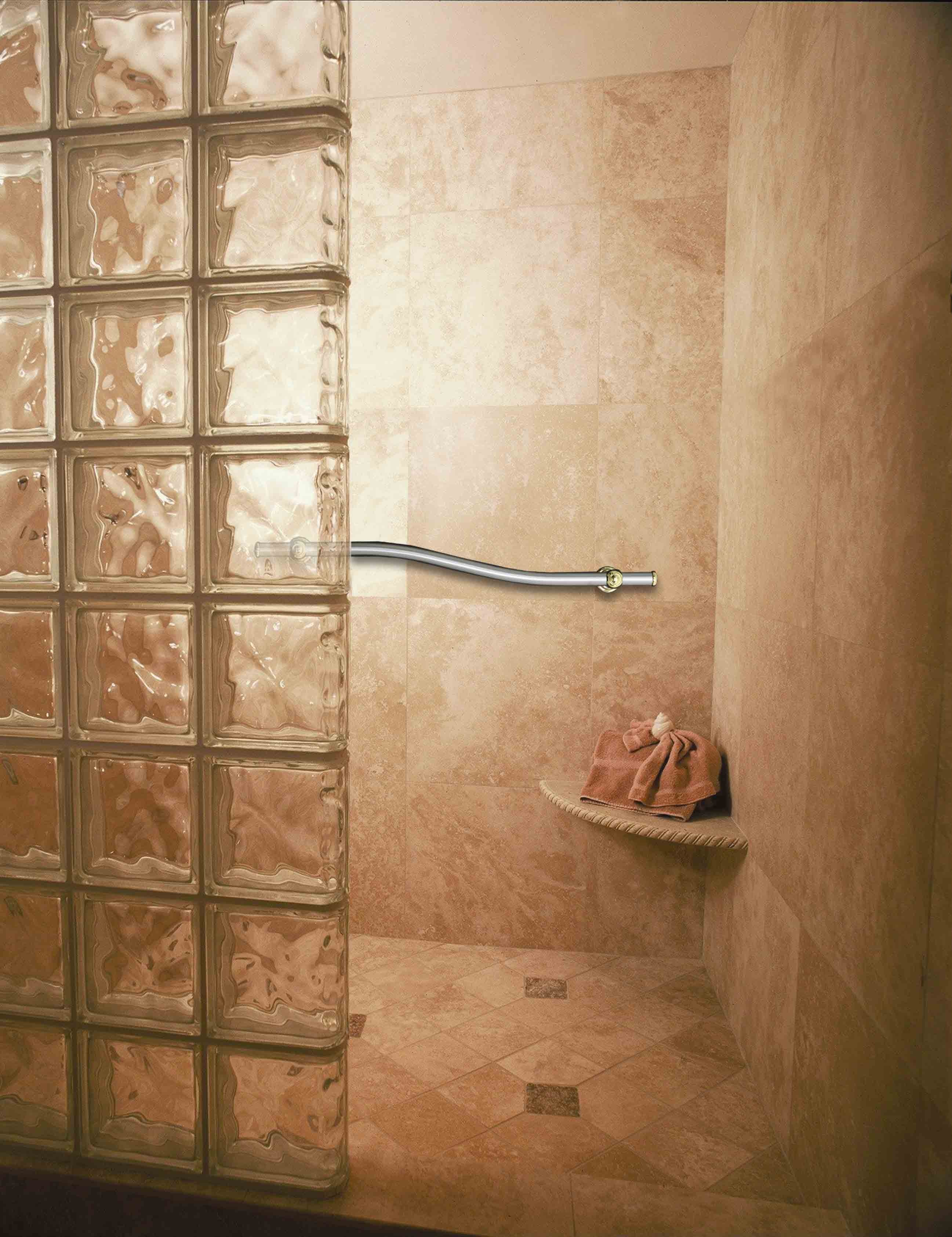 ordinary-shower-wall-design-ideas-9-rustic-in-shower-ideas-exquisite-walk-glass-block-wall-design-for-modern-bathroom